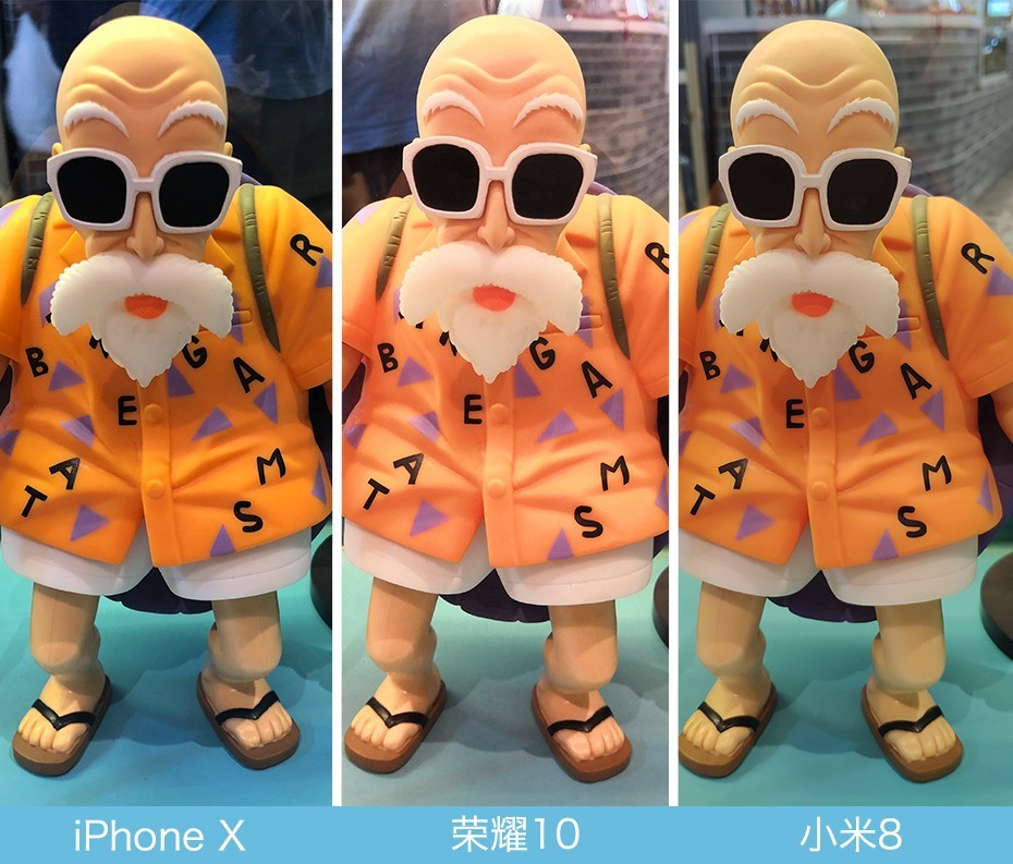 iPhone X、榮耀10、小米8拍照對比評測 蘋果秒殺一切？