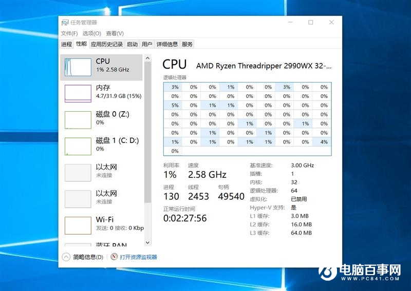 ThreadRipper 2990WX評測 AMD最牛處理器手撕Intel