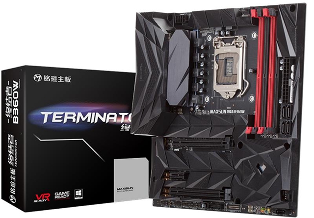 銘瑄終結者B360W主板評測：全覆式鎧甲，散熱做工兼優(yōu)