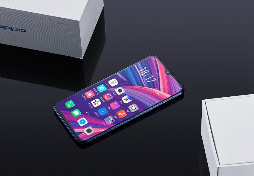 OPPO R17開箱圖賞：首發水滴劉海全面屏 顏值美的不行