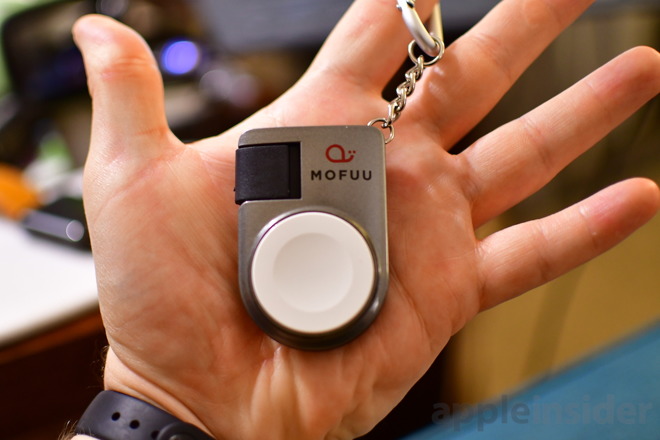 Mofuu：能給Apple Watch充電的鑰匙扣