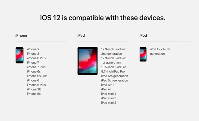 關(guān)鍵性問題搶先看:iOS12 GM版更新升級(jí)使用全攻略