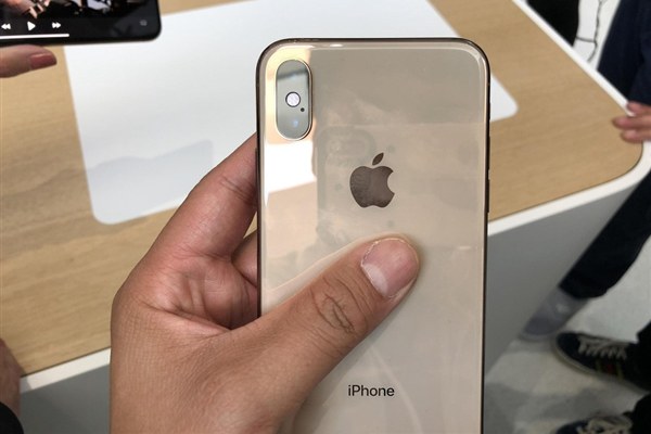 iPhone XS金色版真機(jī)圖賞 COP封裝劉海屏