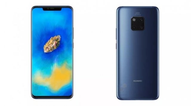 華為Mate 20 Pro真機曝光：6.4英寸OLED屏 四攝像頭！！