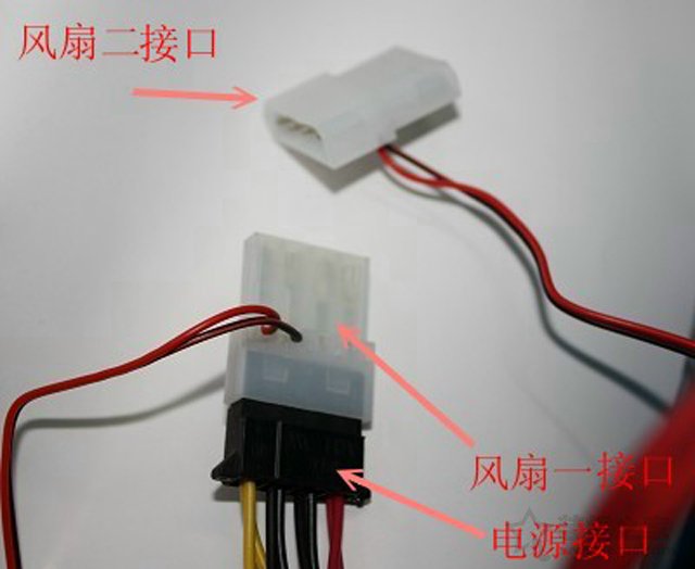 機箱風(fēng)扇電源怎么接線？機箱風(fēng)扇電源線接法圖解教程