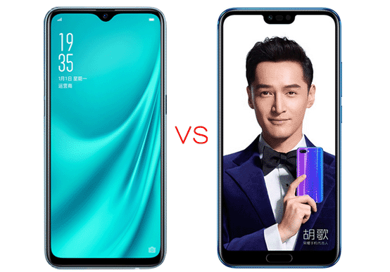 OPPO R15x和榮耀10選哪個好?OPPO R15x和榮耀10區別對比評測