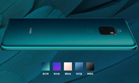 華為Mate20和小米MIX3價格與顏色對比