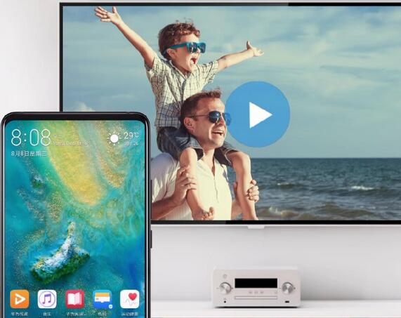 華為Mate20 Pro無線投屏怎么用？華為Mate20Pro手機投射到電視