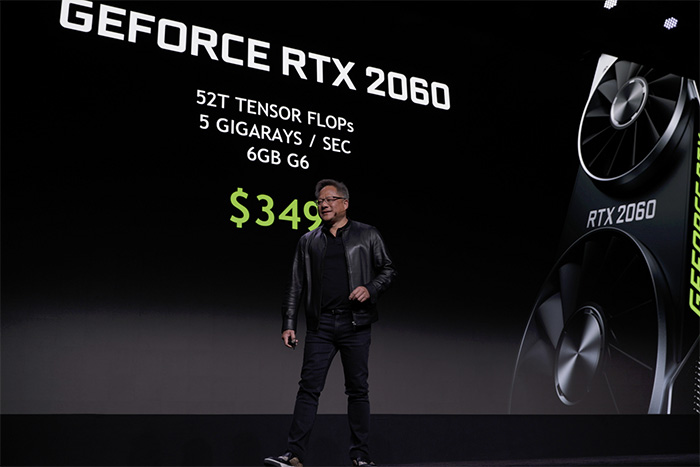 RTX 2060游戲顯卡發布:支持RTX光線追蹤技術 售價349美元!
