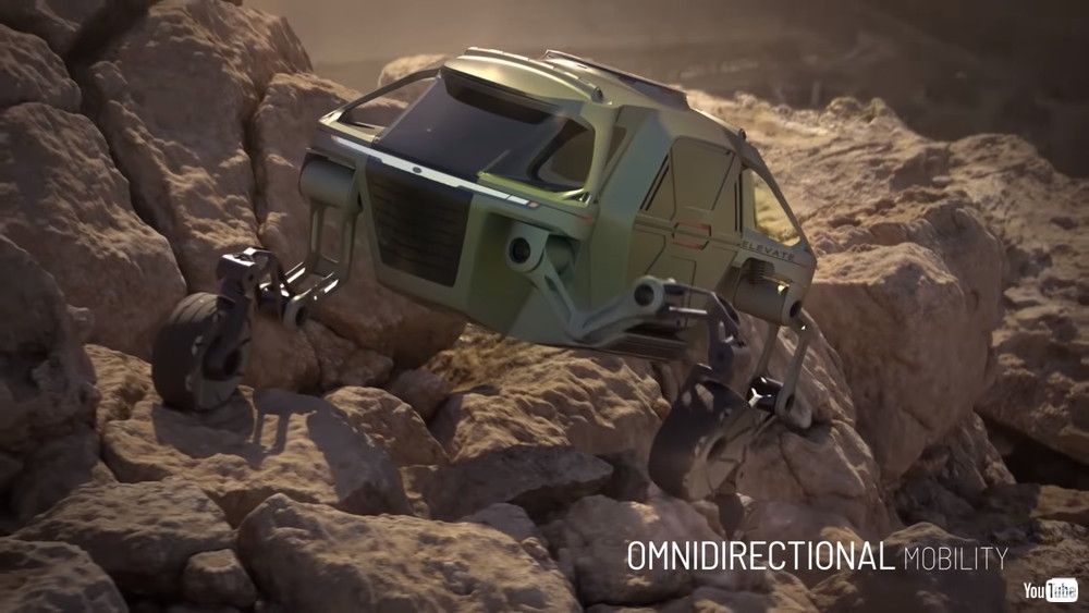 不要飛就要會走的 CES大展現代汽車新型步行汽車驚艷亮相