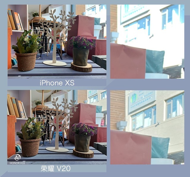 榮耀V20劍指果XS 4800萬雙攝夜拍占優勢(審核不發)