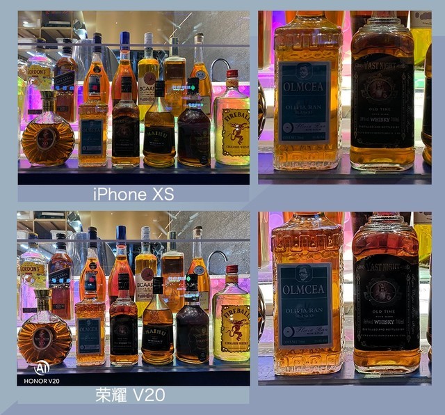榮耀V20劍指果XS 4800萬雙攝夜拍占優勢(審核不發)