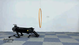 浙大新一代“絕影”機器狗來了：會鉆火圈 跳躍頂球