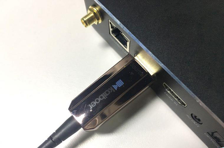 號稱百米無衰減究竟怎么樣？開博爾光纖HDMI線剖析評測