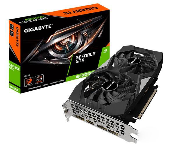 技嘉 GeForce GTX 1660 SUPER OC 風(fēng)神 6G（GV-N166SOC-6GD）