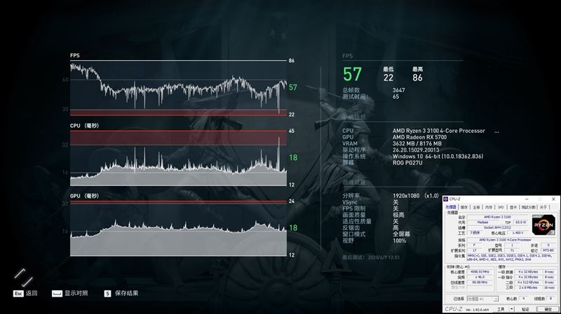銳龍3 3100/3300X超頻怎么樣？銳龍3 3300X/3100超頻游戲性能測試