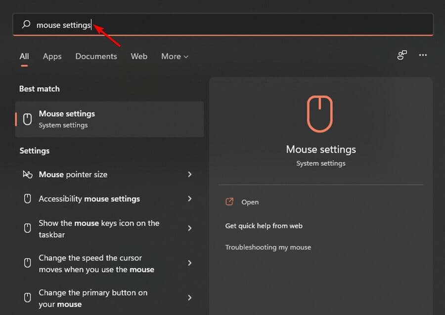 如何在Windows 11中將光標更改為暗模式